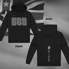 Load image into Gallery viewer, Rep the Code Hoodie - Black