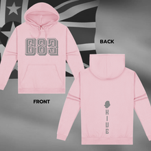Load image into Gallery viewer, Rep the Code Hoodie - Pale Pink