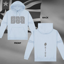 Load image into Gallery viewer, Rep the Code Hoodie - Pale Sky
