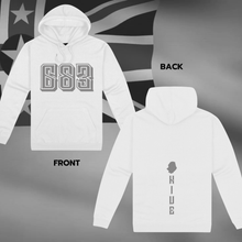 Load image into Gallery viewer, Rep the Code Hoodie - White