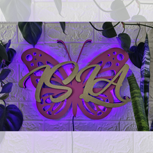Load image into Gallery viewer, Butterfly LED Wall Hanging
