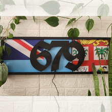 Load image into Gallery viewer, LED Long Frame - Island Flags