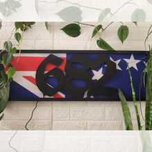 Load image into Gallery viewer, LED Long Frame - Island Flags