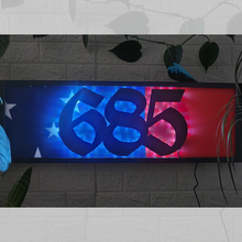 Load image into Gallery viewer, LED Long Frame - Island Flags