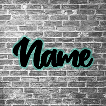 Load image into Gallery viewer, LED Wall Hanging - Ontel font example