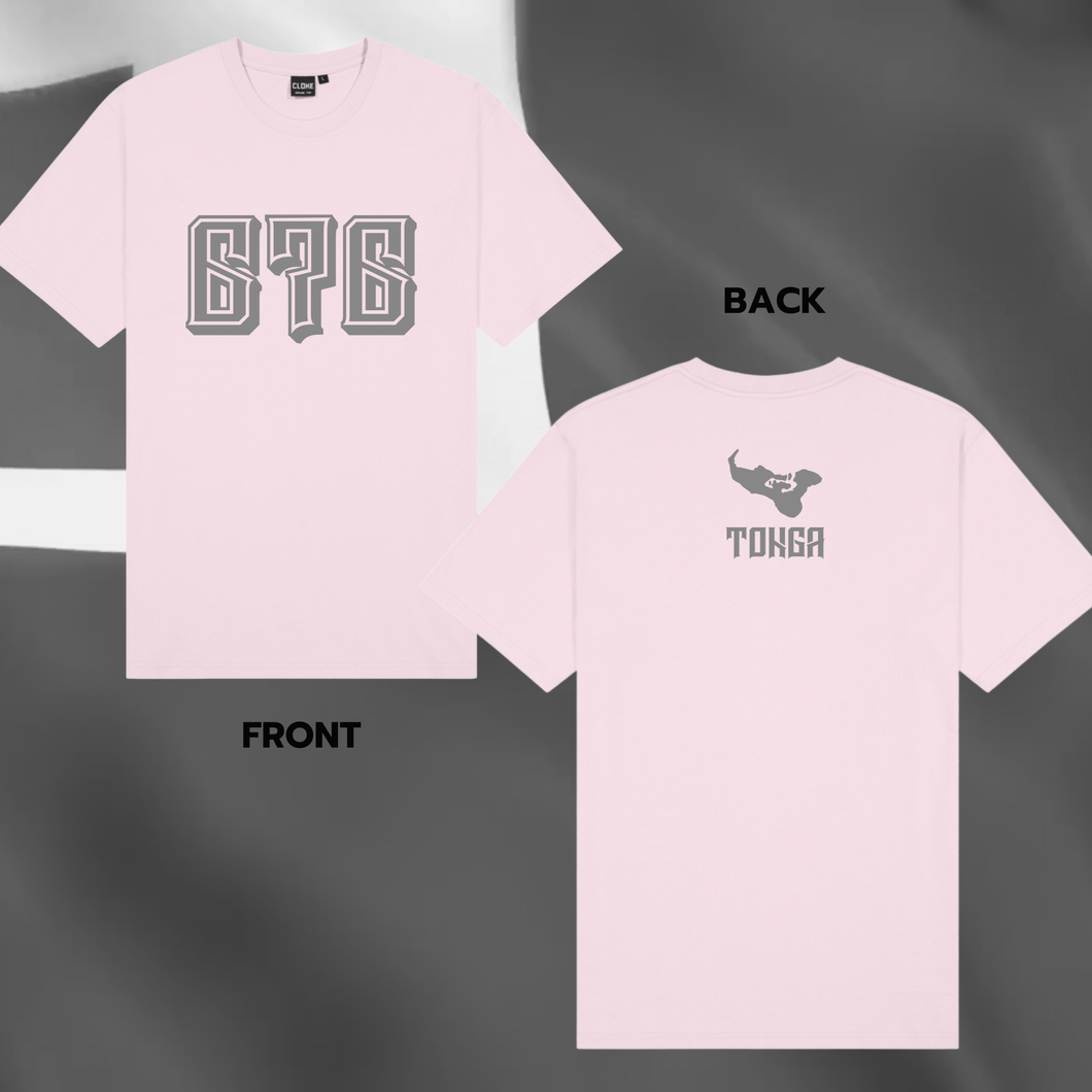 Rep the Code Tee - Pale Pink