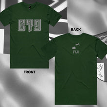 Load image into Gallery viewer, Rep the Code Tee - Forest Green (PRE ORDERS)
