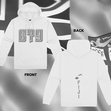 Load image into Gallery viewer, Rep the Code Hoodie - White
