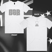 Load image into Gallery viewer, Rep the Code Tee - White (PRE ORDERS)
