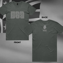 Load image into Gallery viewer, Rep the Code Tee - Charcoal (PRE ORDERS)
