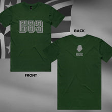 Load image into Gallery viewer, Rep the Code Tee - Forest Green (PRE ORDERS)
