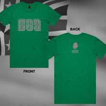 Load image into Gallery viewer, Rep the Code Tee - Kelly Green (PRE ORDERS)
