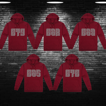 Load image into Gallery viewer, Rep the Code Hoodie - Maroon
