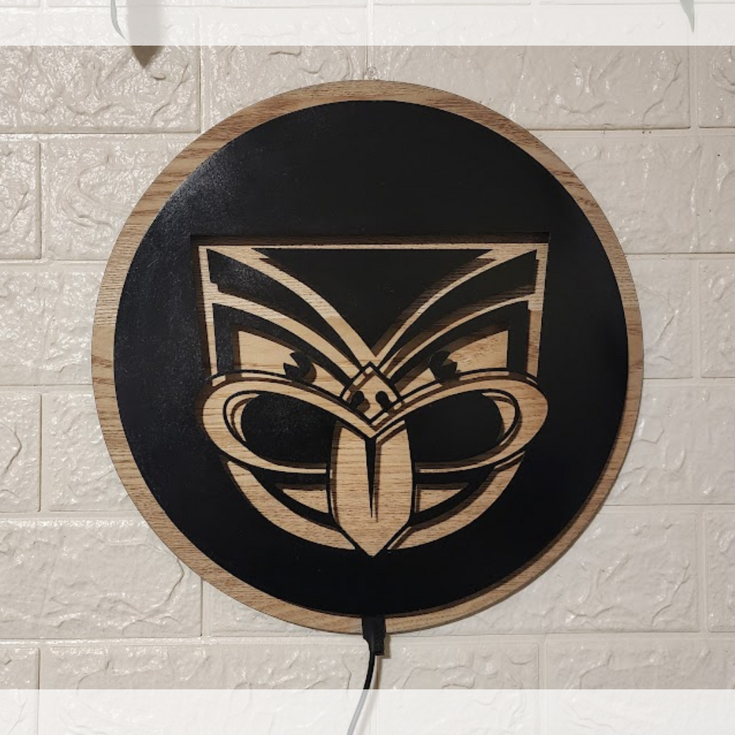 Round Warriors LED Wall Hanging