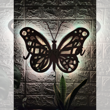 Load image into Gallery viewer, Butterfly LED Wall Hanging
